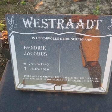 WESTRAADT Hendrik Jacobus 1945-2010