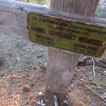 WENTZEL Mabel Margaret 1915-2012