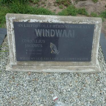 WINDWAAI Cornelius Jacobus 1937-2005