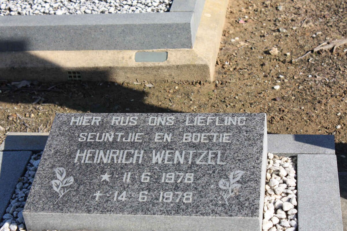 WENTZEL Heinrich 1978-1978