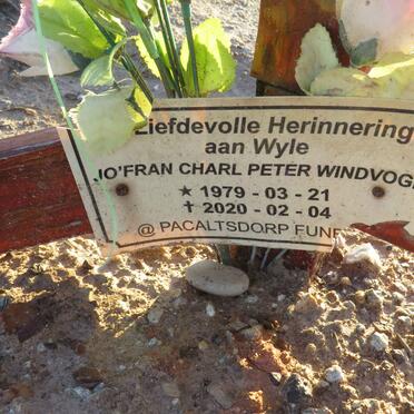 WINDVOGEL Jo'Fran Charl Peter 1979-2020