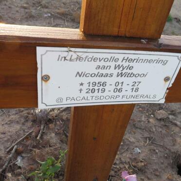WITBOOI Nicolaas 1956-2019