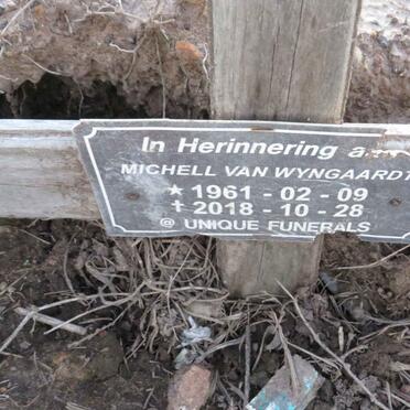 WYNGAARDT Michell, van 1961-2018