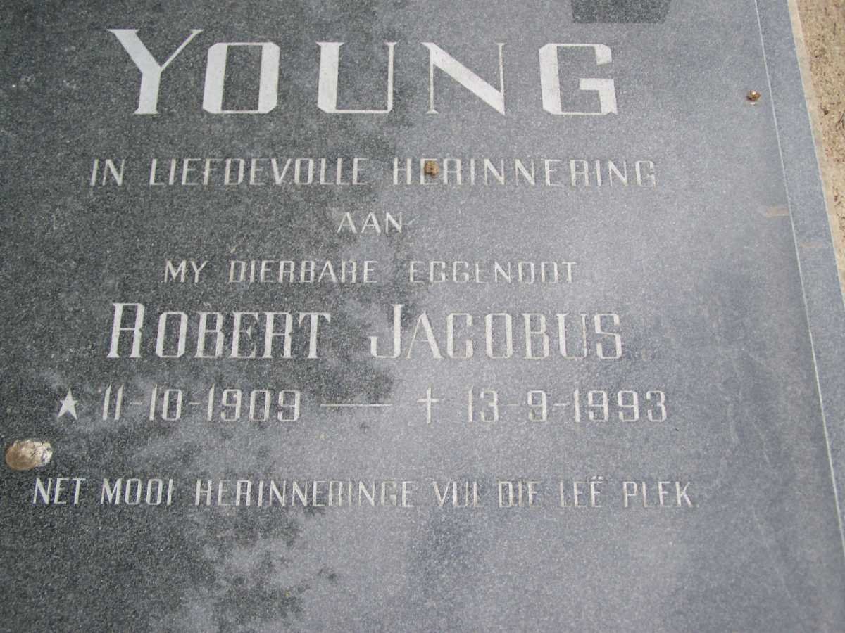 YOUNG Robert Jacobus 1909-1993