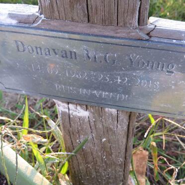 YOUNG Donavan M.G. 1982-2018