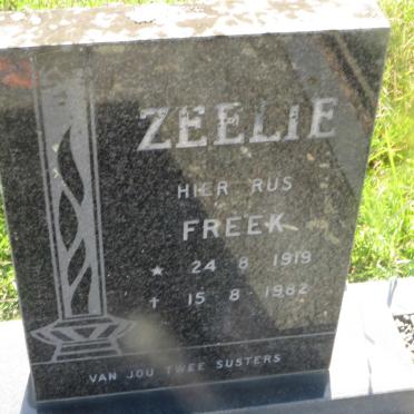 ZEELIE Freek 1919-1982