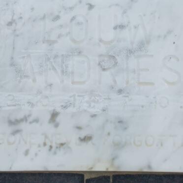 LOUW Andries 1917-1991