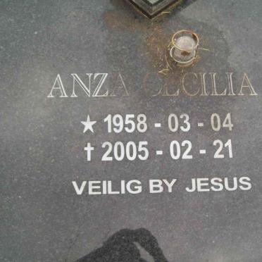 MERWE Anza Cecilia, van der 1958-2005