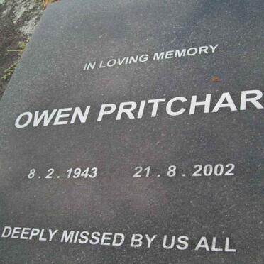 PRITCHARD Owen 1943-2002