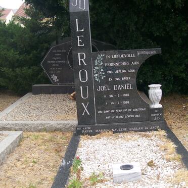 ROUX Joel Daniel, le 1966-1986