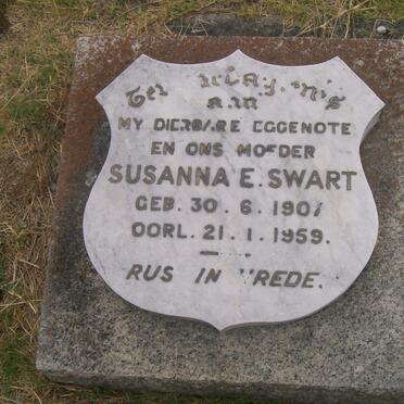 SWART Susanna E. 1907-1959