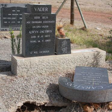 CARSTENS Alwyn Jacobus 1873-1965 &amp; Johanna Elizabeth COETZEE 1888-1976