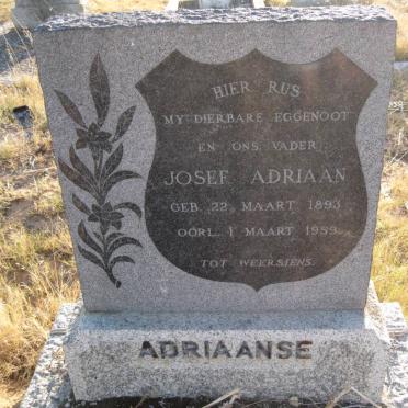 ADRIAANSE Josef Adriaan 1893-1959