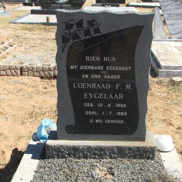 EYGELAAR Coenraad F.M. 1908-1965
