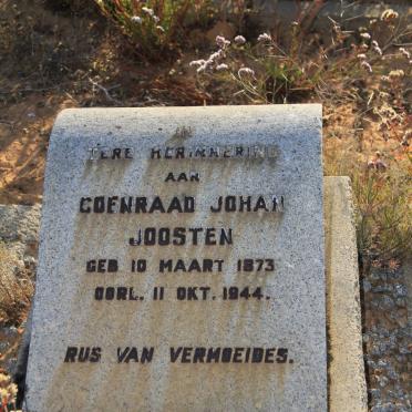 JOOSTEN Coenraad Johan 1873-1944