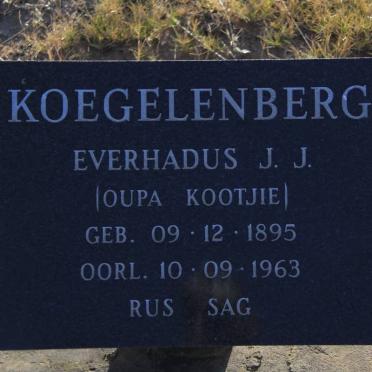 KOEGELENBERG Everhadus J.J. 1895-1963