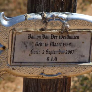 WESTHUIZEN Damon, van der 1968-2007