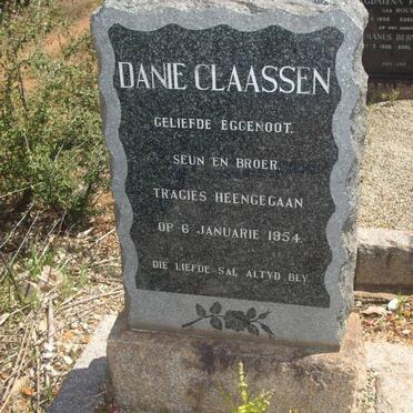CLAASSEN Danie -1954