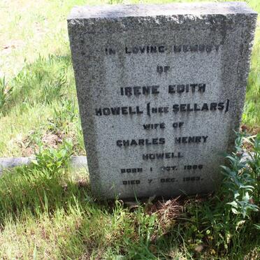 HOWELL Irene Edith nee SELLARS