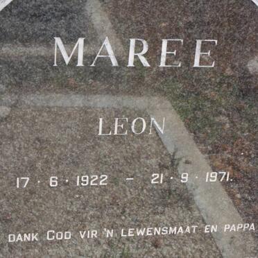 MAREE Leon 1922-1971