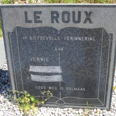 ROUX Vernie, le 1937-1991