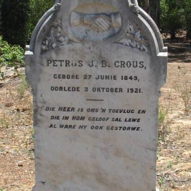 CROUS Petrus J.B. 1849-1921