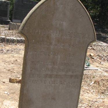 GROENEWALD Benardus H.L. 1845-1919
