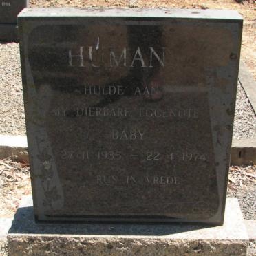 HUMAN Baby 1935-1974