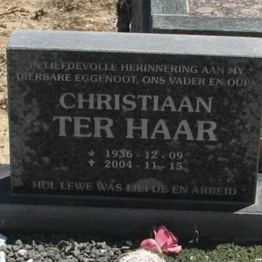 HAAR Christiaan, ter 1936-2004