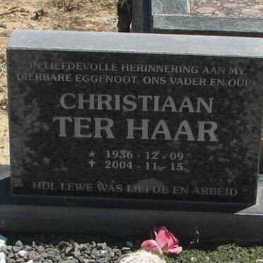 HAAR Christiaan, ter 1936-2004