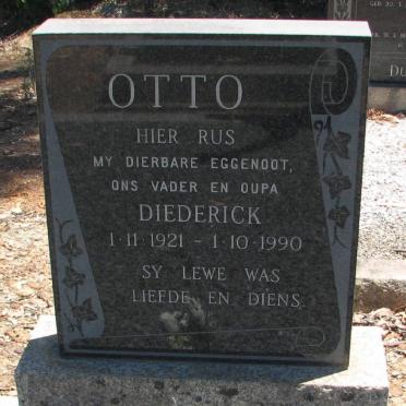 OTTO Diederick 1921-1990