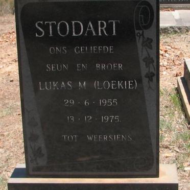 STODART Lukas M. 1955-1975