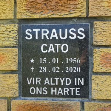 STRAUSS Cato 1956-2020