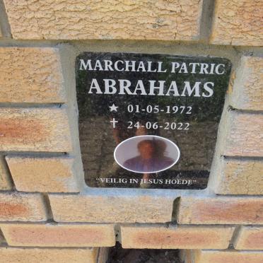 ABRAHAMS Marchall Patrick 1972-2022