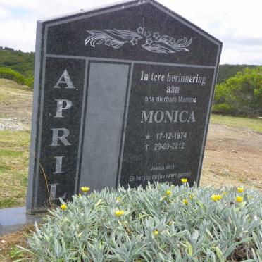 APRIL Monica 1974-2012