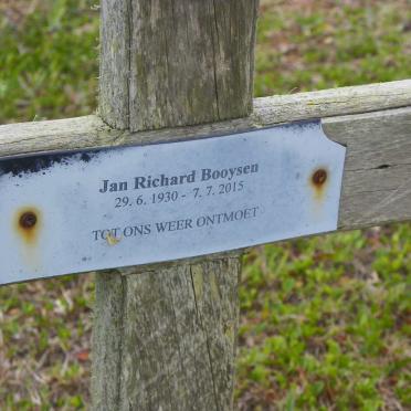 BOOYSEN Jan Richard 1930-2015
