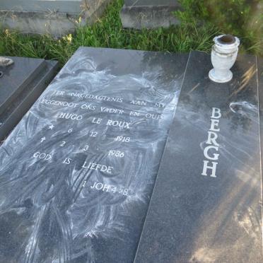 BERGH Hugo le Roux 1918-1986