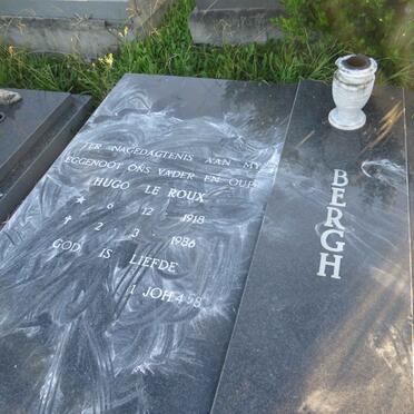BERGH Hugo le Roux 1918-1986