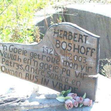 BOSHOFF Herbert 1926-2003