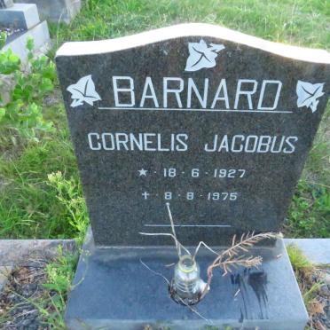 BARNARD Cornelis Jacobus 1927-1975