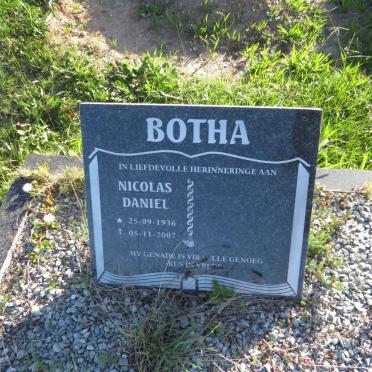 BOTHA Nicolas Daniel 1936-2007