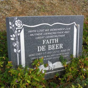 BEER Faith, de -2012