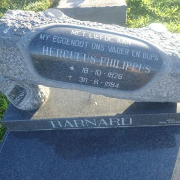 BARNARD Herculus Philippus 1926-1994