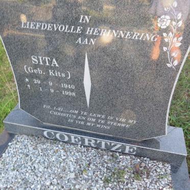 COERTZE Sita nee KITS 1940-1998