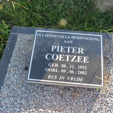 COETZEE Pieter 1952-2002