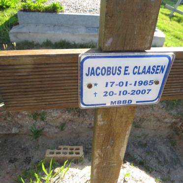 CLAASEN Jacobus E. 1965-2007