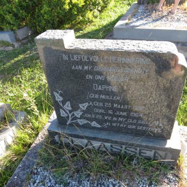 CLAASSEN Daphne nee MULLER 1922-1964