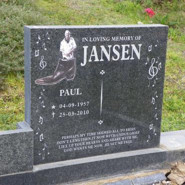 JANSEN Paul 1957-2010