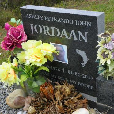 JORDAAN Ashley Fernando John 1976-2017
