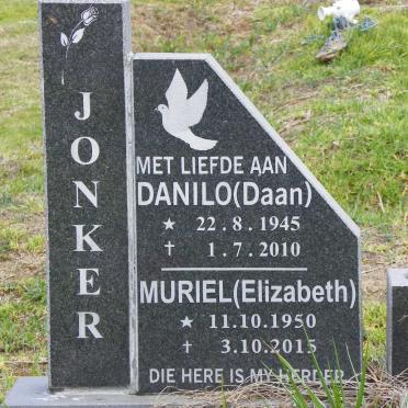 JONKER Danilo 1945-2010 &amp; Muriel 1950-2015